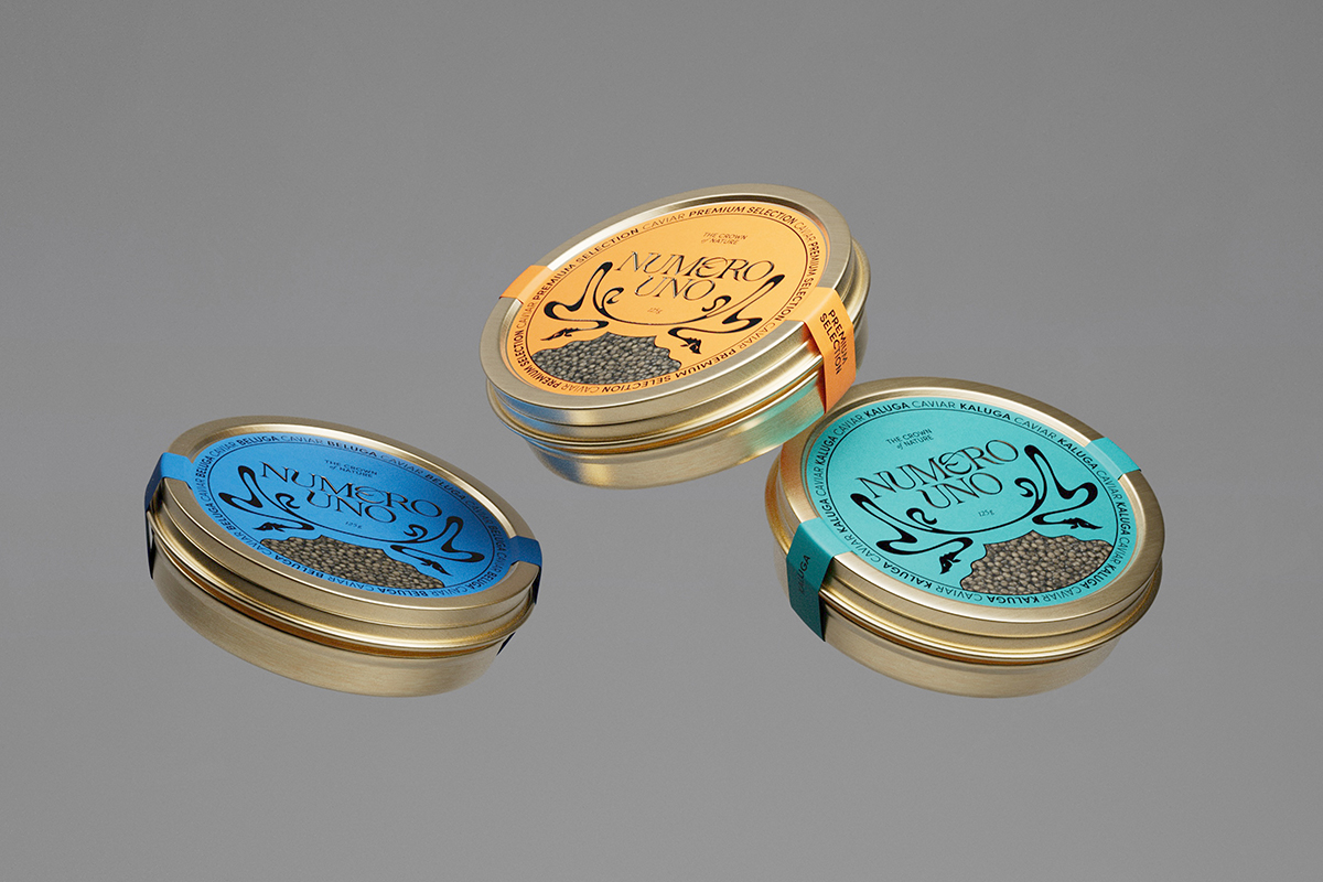 KittoKattsu, Verpackungsdesign für Numero Uno Kaviar